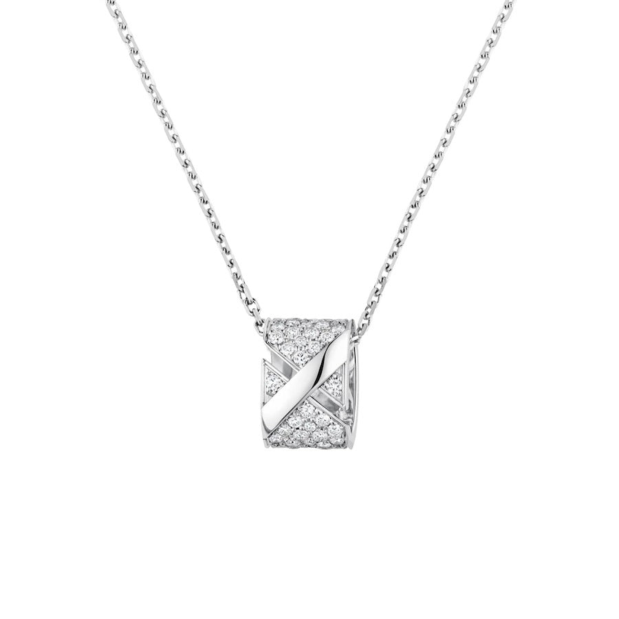 [MIRA]LIENS EVIDENCE DIAMOND PAVED NECKLACE