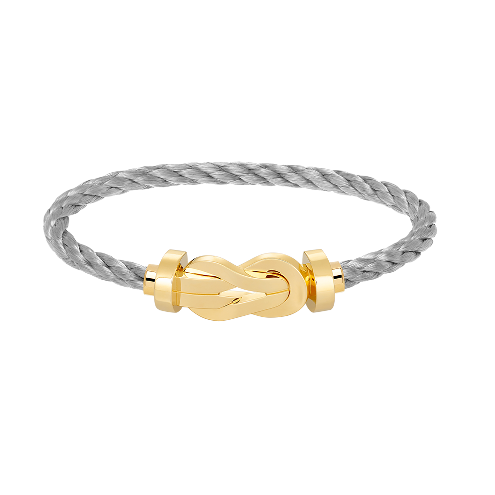 [MIRA]CHANCE LARGE 8 FIGURE BUCKLE NO DIAMOND BRACELET GOLD