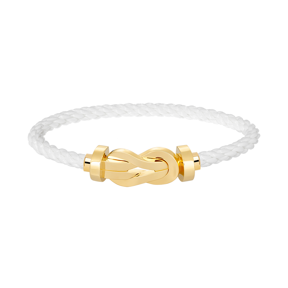 [MIRA]CHANCE LARGE 8 FIGURE BUCKLE NO DIAMOND BRACELET GOLD