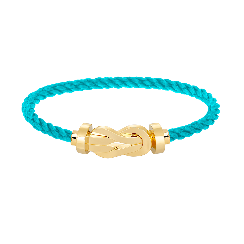 [MIRA]CHANCE LARGE 8 FIGURE BUCKLE NO DIAMOND BRACELET GOLD