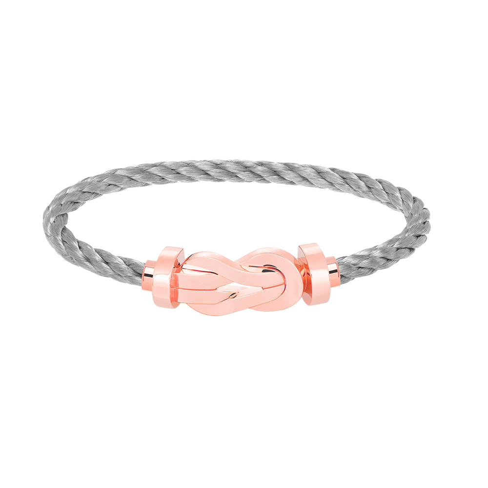 [MIRA]CHANCE LARGE 8 FIGURE BUCKLE NO DIAMOND BRACELET ROSE GOLD