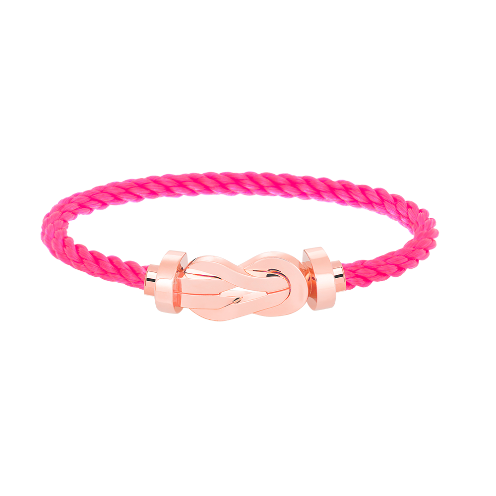 [MIRA]CHANCE LARGE 8 FIGURE BUCKLE NO DIAMOND BRACELET ROSE GOLD