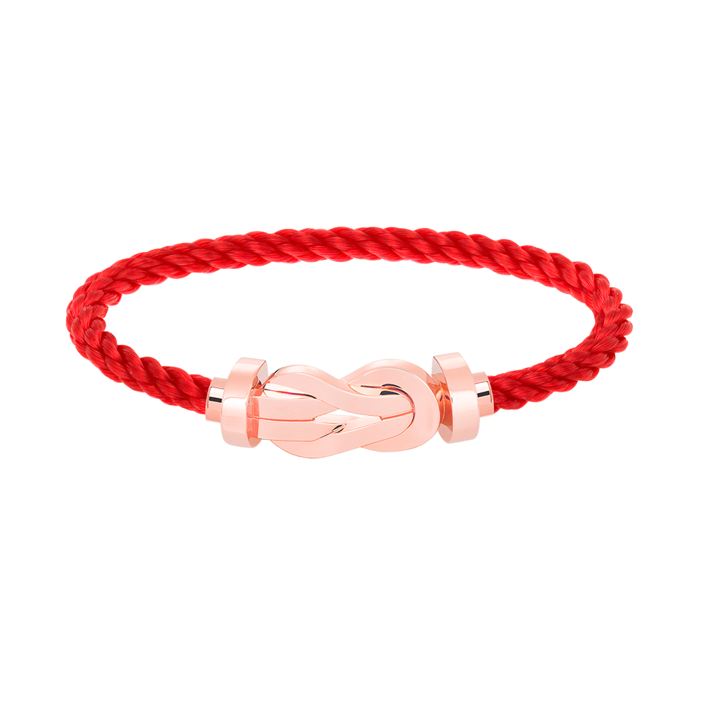 [MIRA]CHANCE LARGE 8 FIGURE BUCKLE NO DIAMOND BRACELET ROSE GOLD