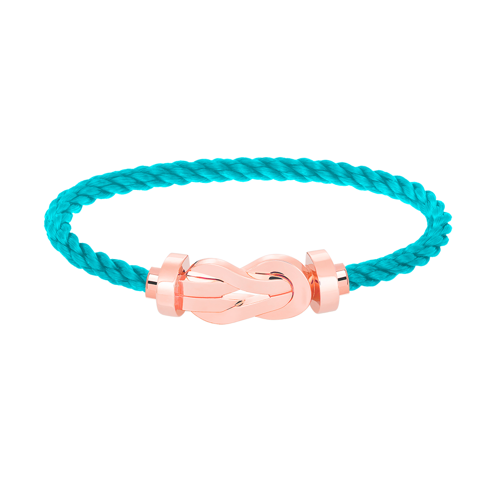 [MIRA]CHANCE LARGE 8 FIGURE BUCKLE NO DIAMOND BRACELET ROSE GOLD