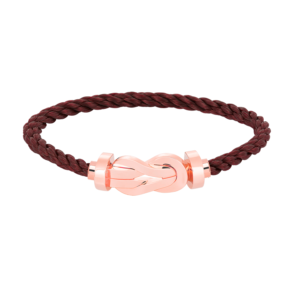 [MIRA]CHANCE LARGE 8 FIGURE BUCKLE NO DIAMOND BRACELET ROSE GOLD