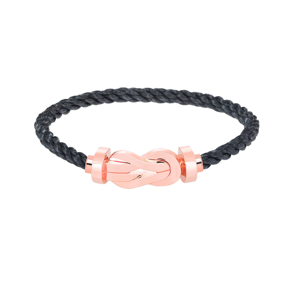 [MIRA]CHANCE LARGE 8 FIGURE BUCKLE NO DIAMOND BRACELET ROSE GOLD