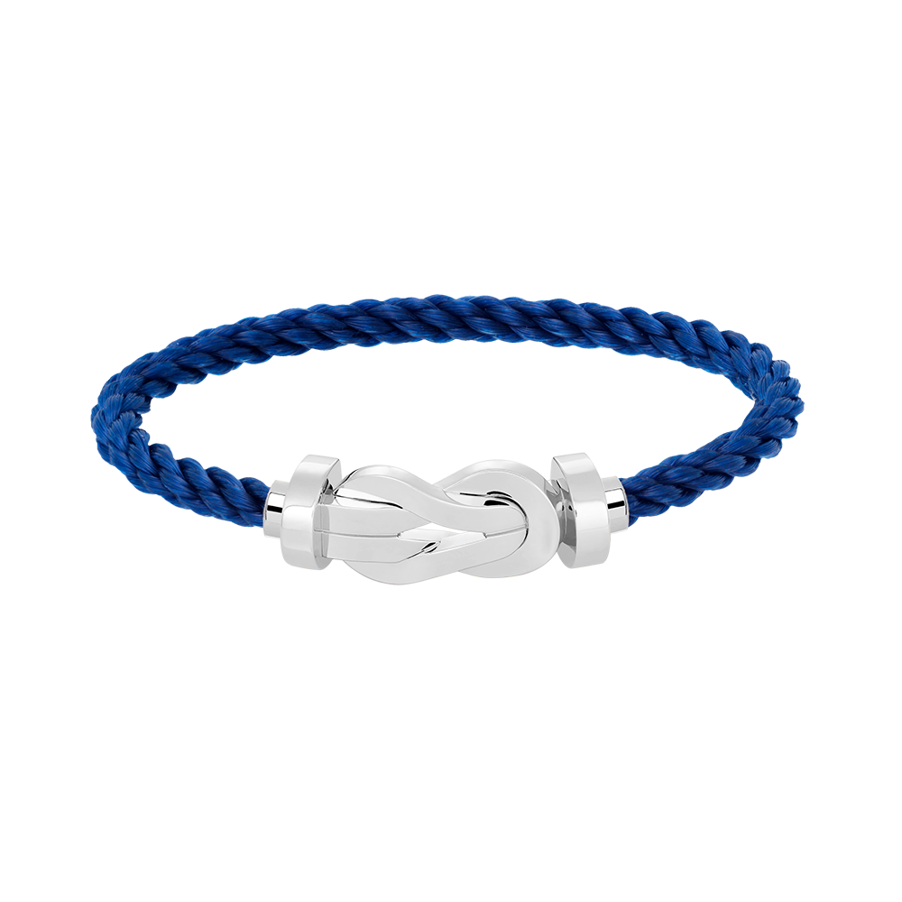 [MIRA]CHANCE LARGE 8 FIGURE BUCKLE NO DIAMOND BRACELET SILVER