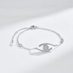 [MIRA]Lucky Eye Pave-Set Diamond Bracelet