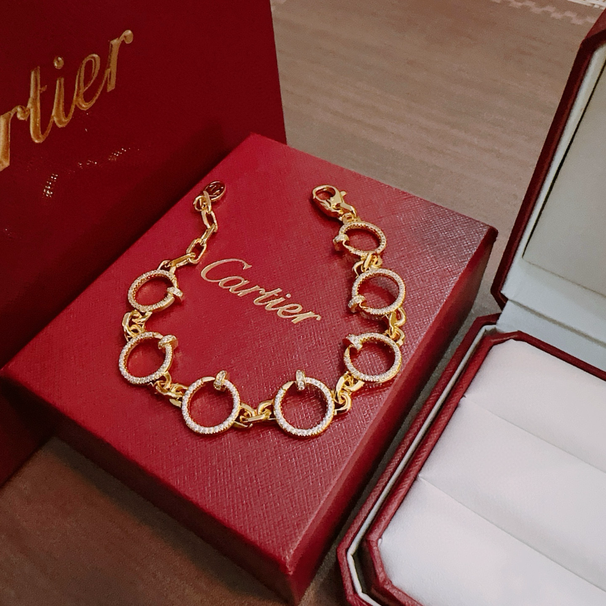 [MIRA]LOVE&JUSTE BRACELET DIAMONDS