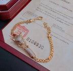 [MIRA]PANTHERE  BRACELET DIAMONDS