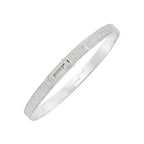 [MIRA]HM KELLY BRACELET IN SILVER AND FULL PAVE DIAMOND