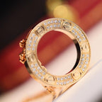[MIRA]LOVE NECKLACE ADJUSTABLE ROSE GOLD