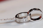 [MIRA]LOVE NECKLACE PINK GOLD AND SILVER