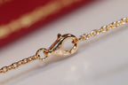 [MIRA]LOVE NECKLACE PINK GOLD AND SILVER