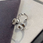 [MIRA]LOVE EARRINGS 2.65MM SILVER