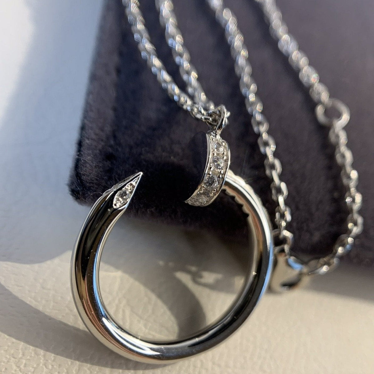 [MIRA]JUSTE NECKLACE SILVER