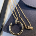 [MIRA]JUSTE NECKLACE PINK GOLD