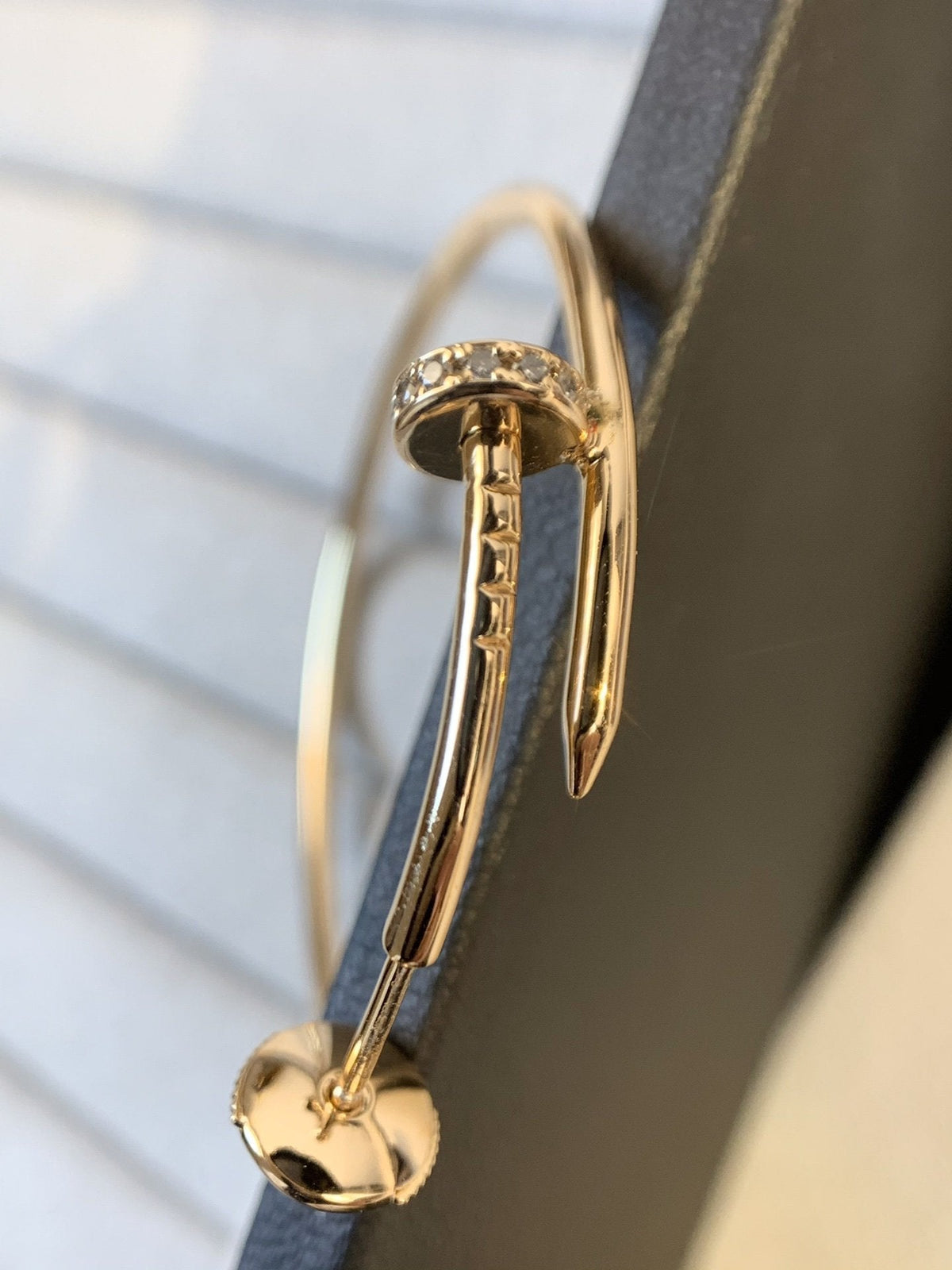 [MIRA]JUSTE EARRINGS GOLD DIAMONDS 1.8MM