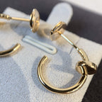 [MIRA]JUSTE EARRINGS PINK GOLD