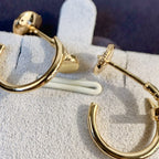 [MIRA]JUSTE EARRINGS PINK GOLD