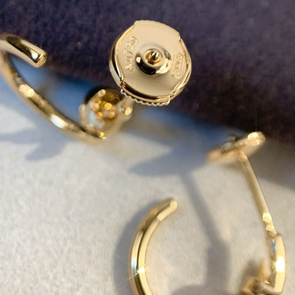 [MIRA]JUSTE EARRINGS PINK GOLD