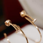 [MIRA]JUSTE EARRINGS DIAMONDS 1.8MM