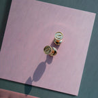 [MIRA]LOVE EARRINGS PINK GOLD 10MM