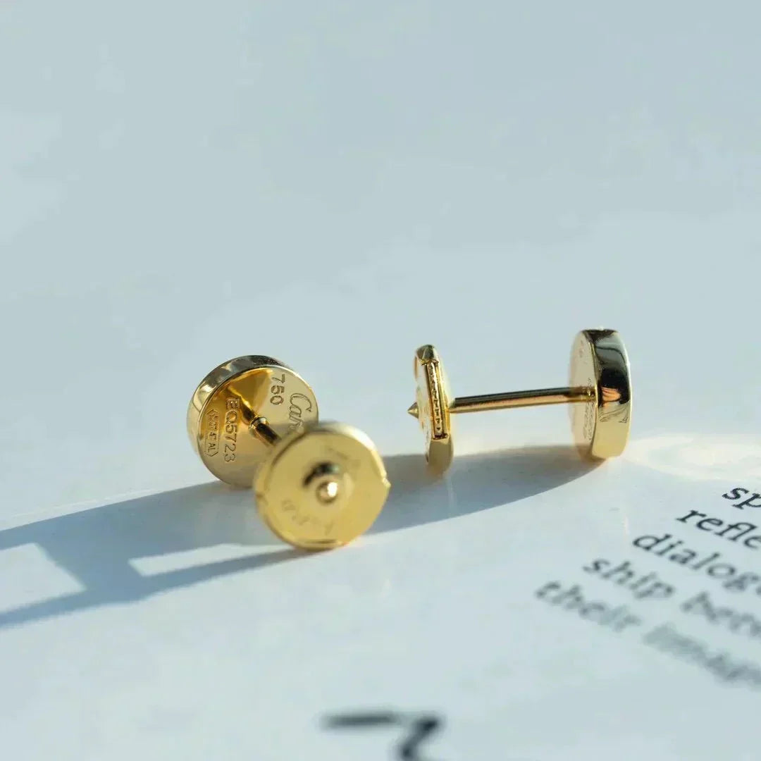 [MIRA]LOVE EARRINGS GOLD 10MM