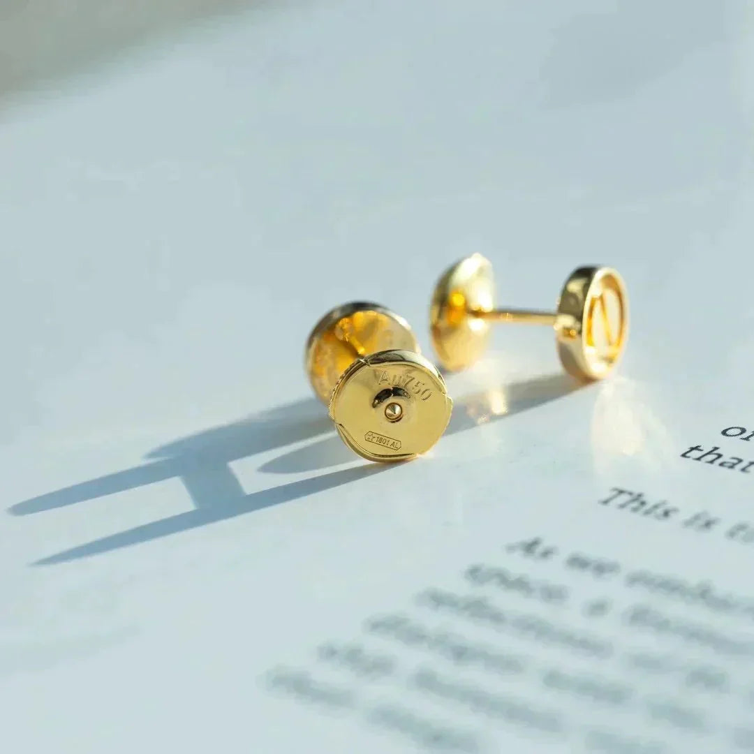 [MIRA]LOVE EARRINGS GOLD 10MM