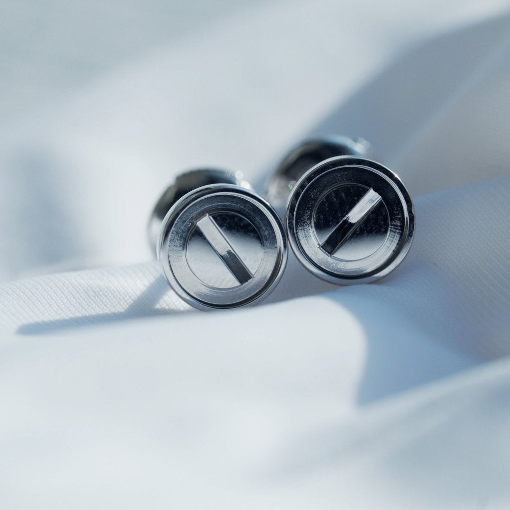 [MIRA]LOVE EARRINGS SILVER 10MM