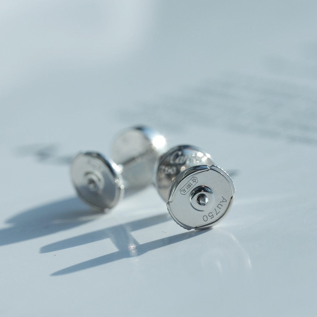 [MIRA]LOVE EARRINGS SILVER 10MM