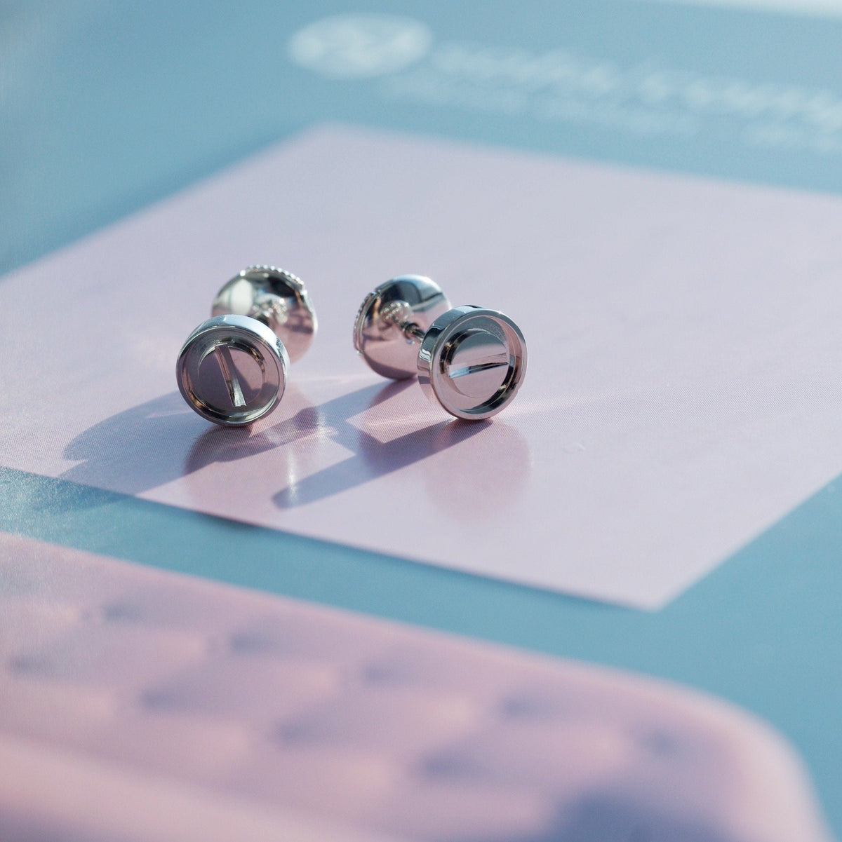 [MIRA]LOVE EARRINGS SILVER 10MM