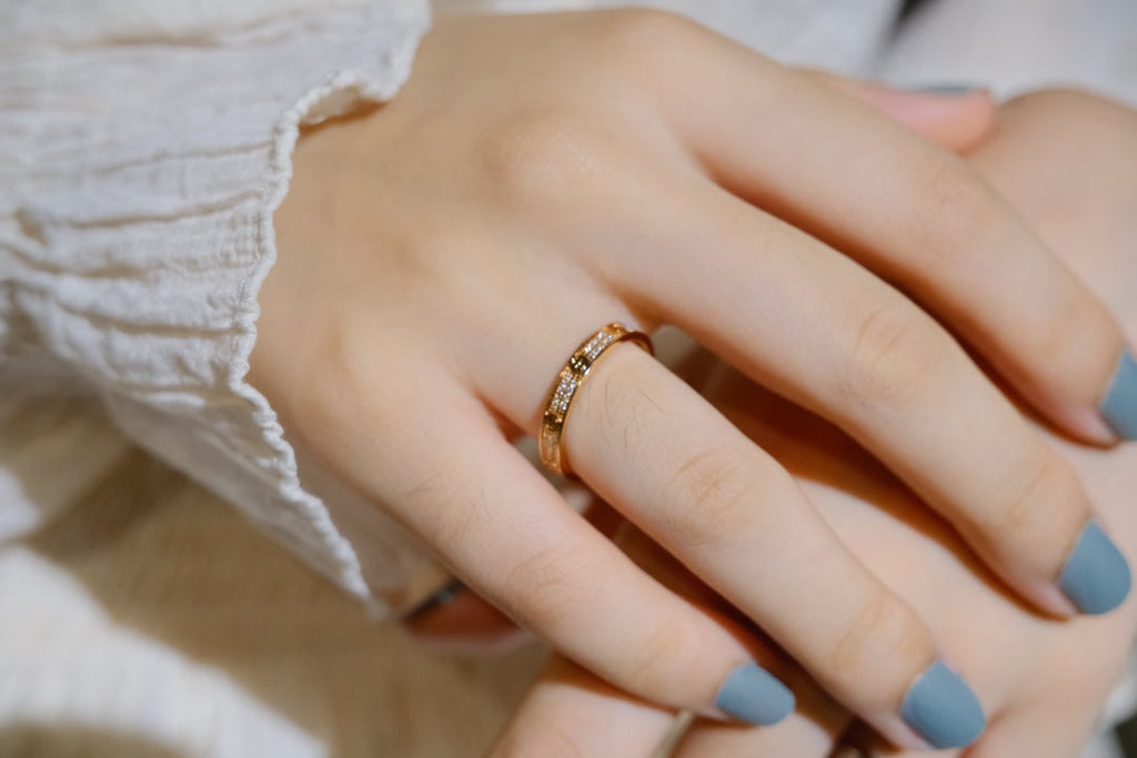 [MIRA]LOVE RING 2.65MM DIAMOND