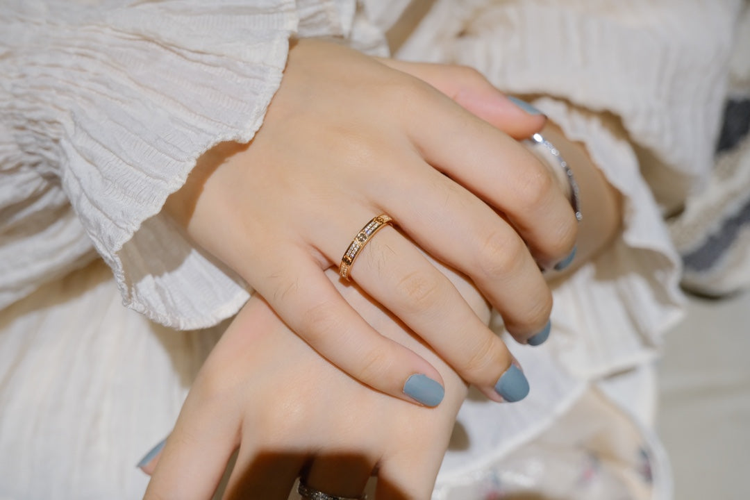 [MIRA]LOVE RING 2.65MM DIAMOND