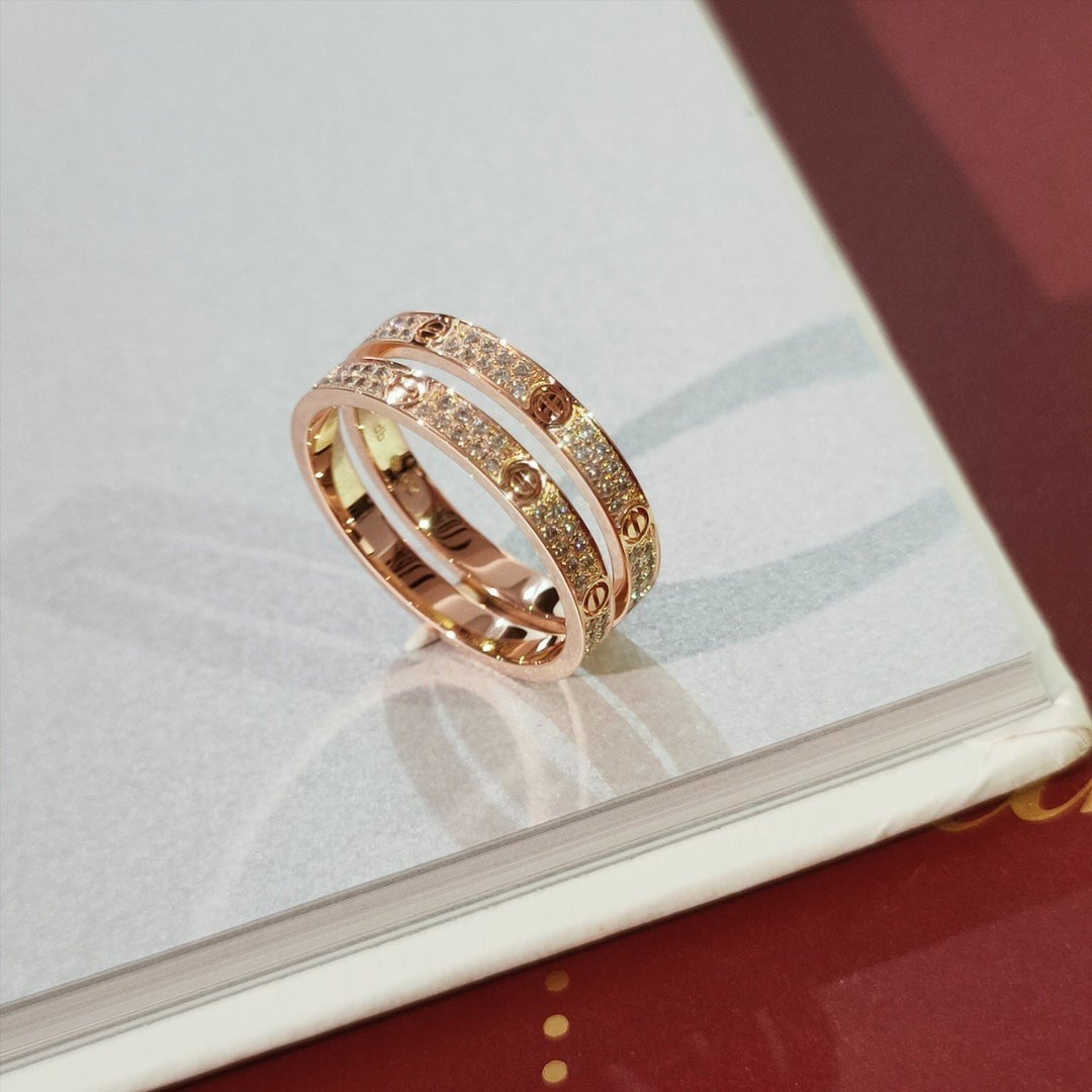 [MIRA]LOVE RING 2.65MM DIAMOND
