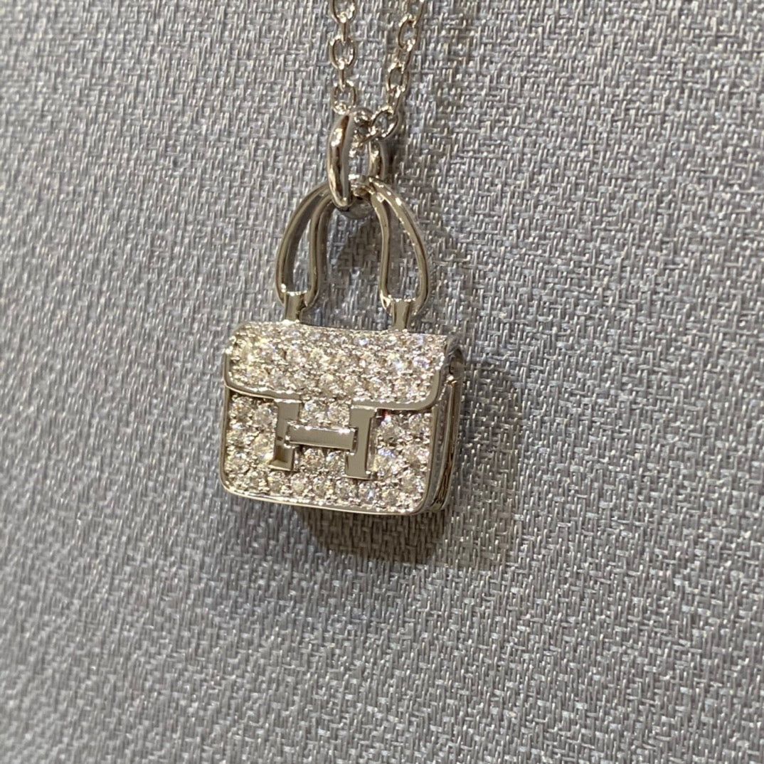 [MIRA]CONSTANCE PEDANT DIAMOND NECKLACE