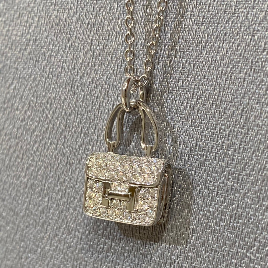 [MIRA]CONSTANCE PEDANT DIAMOND NECKLACE