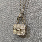 [MIRA]CONSTANCE PEDANT DIAMOND NECKLACE