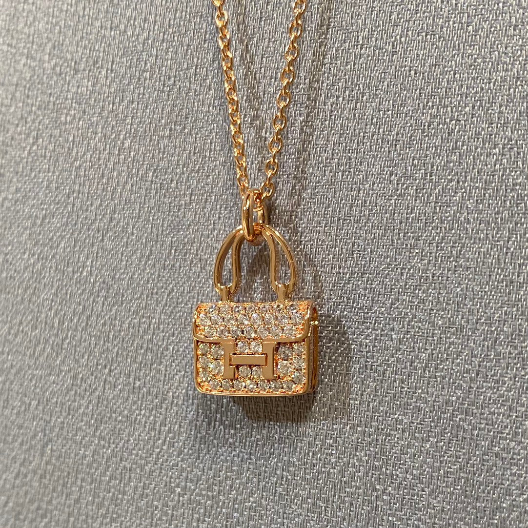 [MIRA]CONSTANCE PEDANT DIAMOND NECKLACE