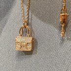 [MIRA]CONSTANCE PEDANT DIAMOND NECKLACE