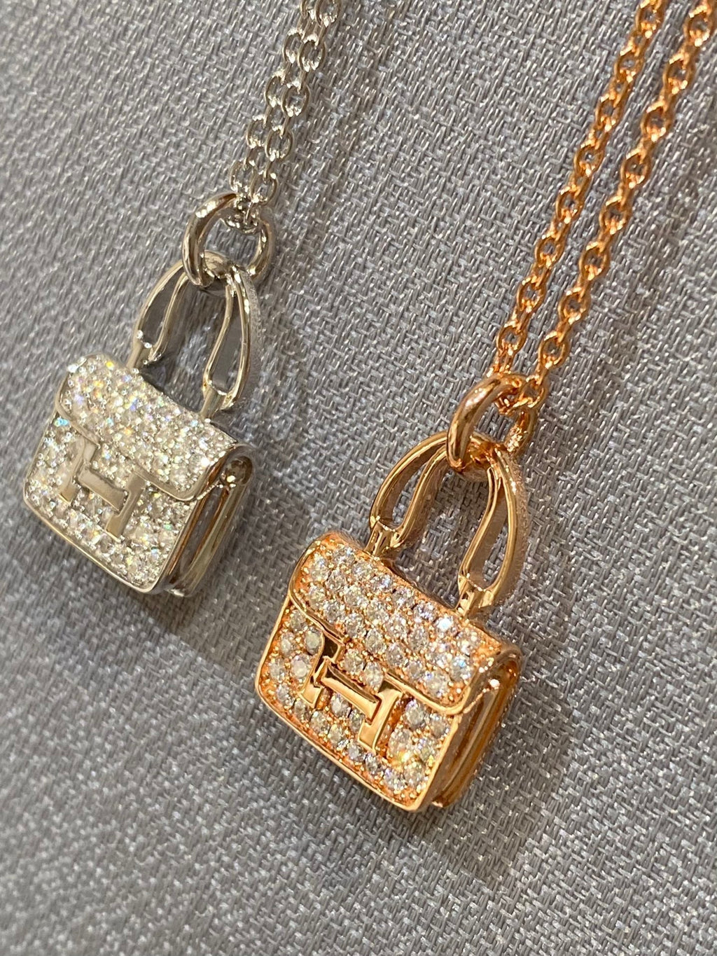 [MIRA]CONSTANCE PEDANT DIAMOND NECKLACE