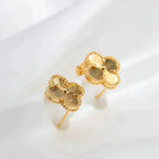 [MIRA]CLOVER MEDIUM 1 MOTIFS LASER EARRINGS