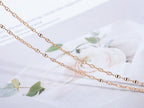 [MIRA]ECHAPPEE NECKLACE PINK GOLD