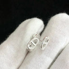 [MIRA]CHAINE SMALL EARRINGS GOLD AND SILVER