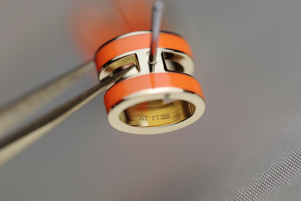 [MIRA]MINI POP H EARRINGS ORANGE