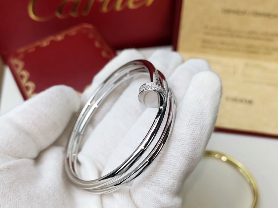 [MIRA]JUSTE BRACELET 3.5MM DOUBLE ROW DIAMOND