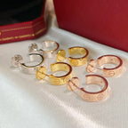 [MIRA]LOVE EARRINGS 5.7MM 2 DIAMONDS