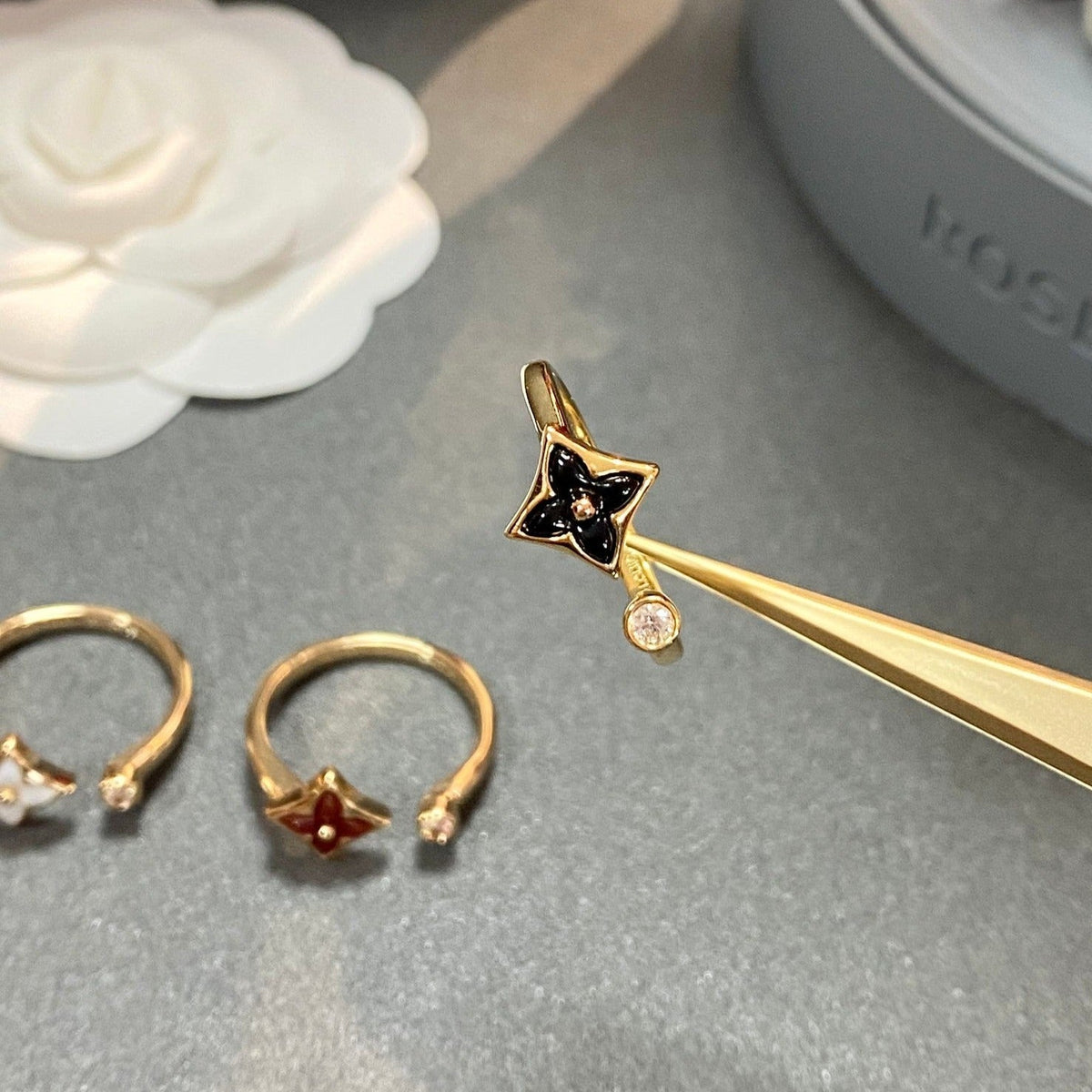 [MIRA]STAR 1 DIAMOND OPEN RING