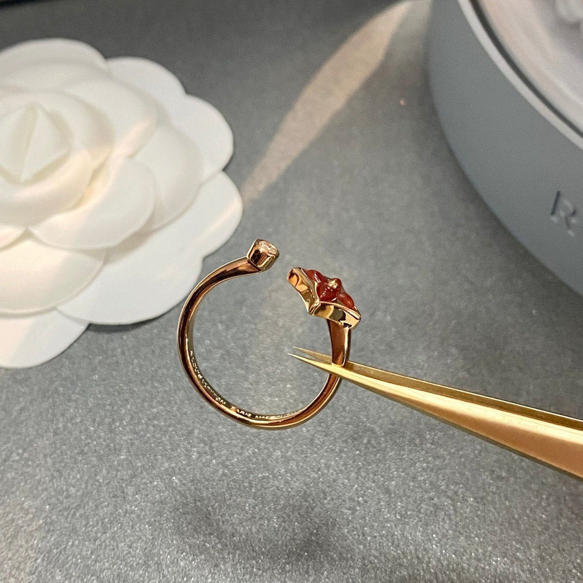 [MIRA]STAR 1 DIAMOND OPEN RING