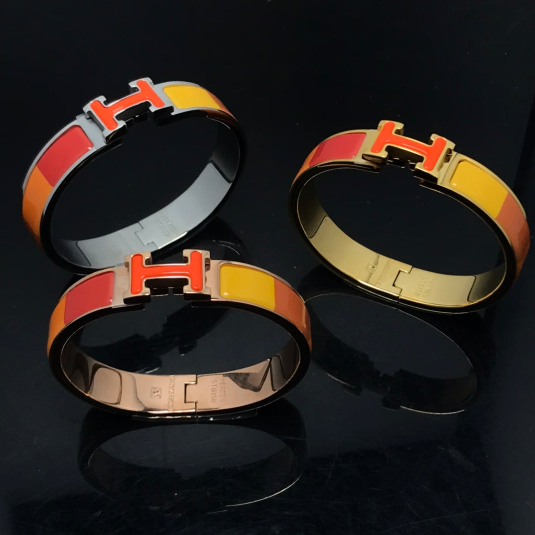 [MIRA]H BRACELET ORANGE RAINBOW CERAMIC